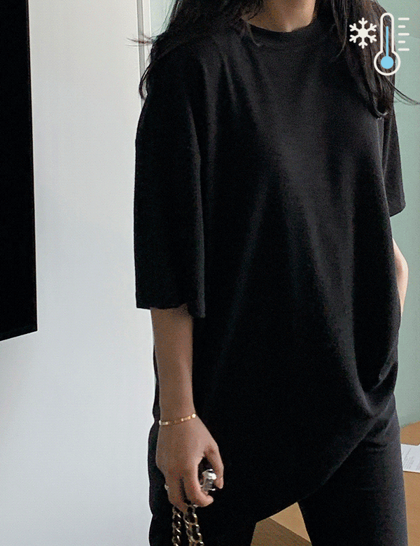 쿨 오버핏 반팔 티셔츠 (9color) 남녀공용