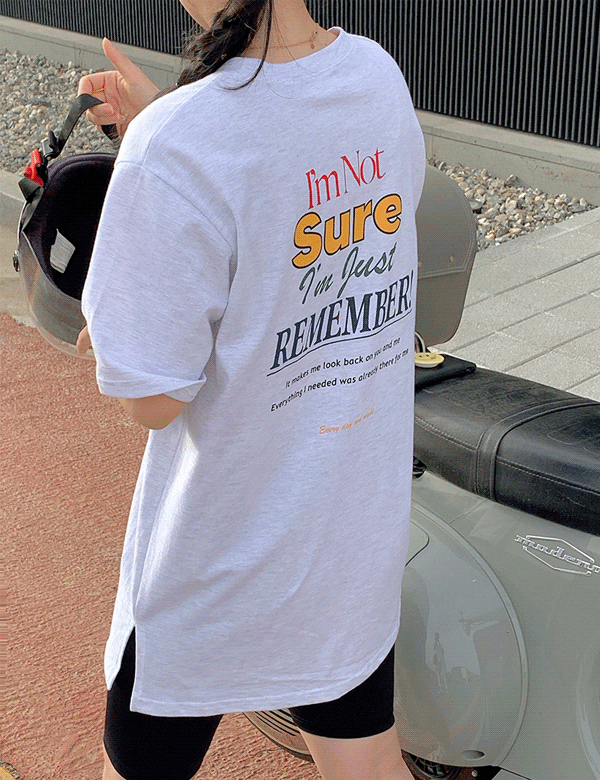 슈얼 캐주얼 반팔 티셔츠 (3color)